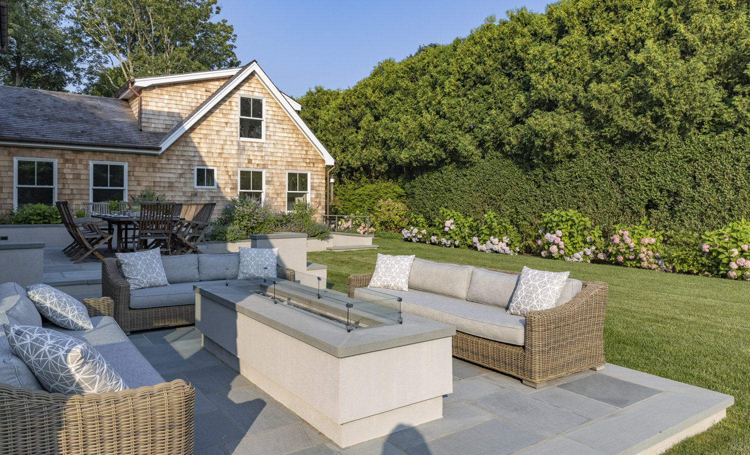 Photo of construction by Ronald Webb Builder.